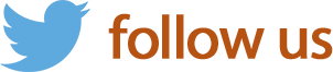 follow us on twitter
