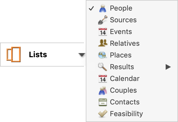 The Island Register Family Relationship Chart