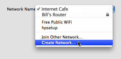 Create network
